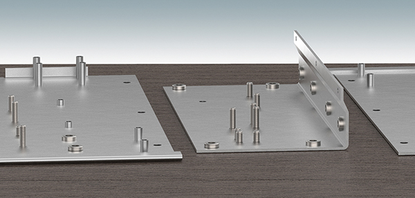 Specifying custom fixings and inserts in enclosures