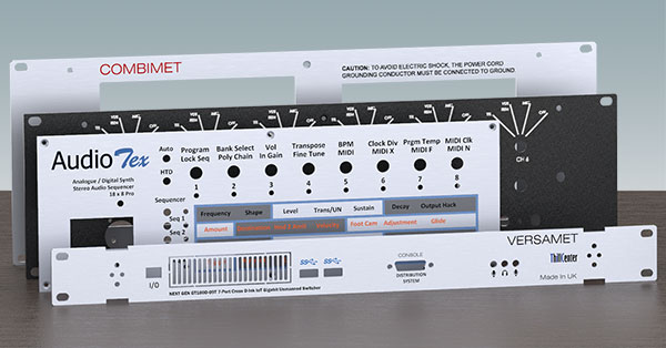  Customized enclosure front panels