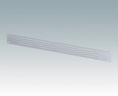 M6019011 Front panel 1Ux19" vented