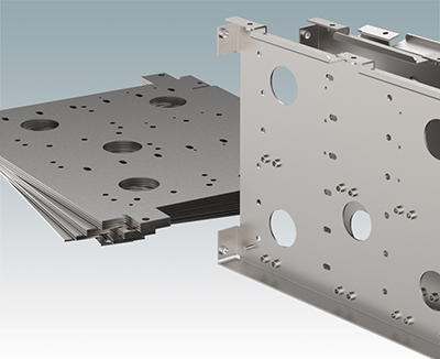 CNC punching and machining