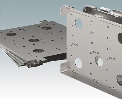 CNC punching and machining