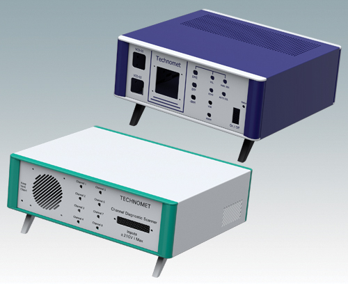 Instrument enclosures in custom colors