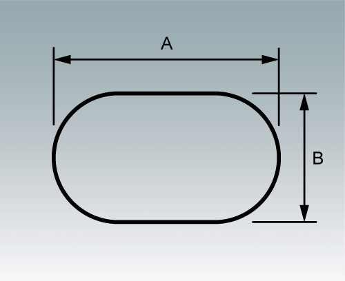 M0000801 Obround Cutout