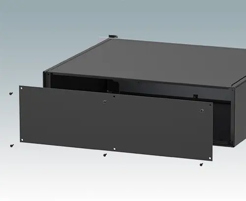 Removable rear panel