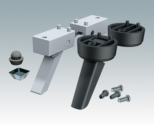 Universal feet for all enclosures