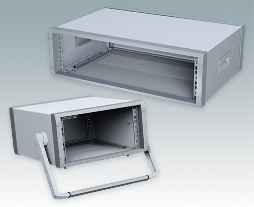 Instrumet 19 inch x 3U desktop rack enclosures