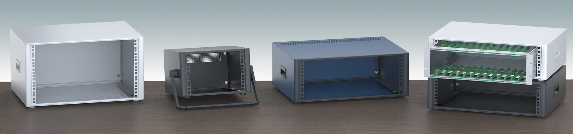 Technomet 19 inch housings