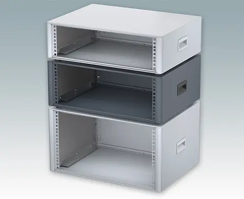 19" rack enclosure 3U, 4U and 6U