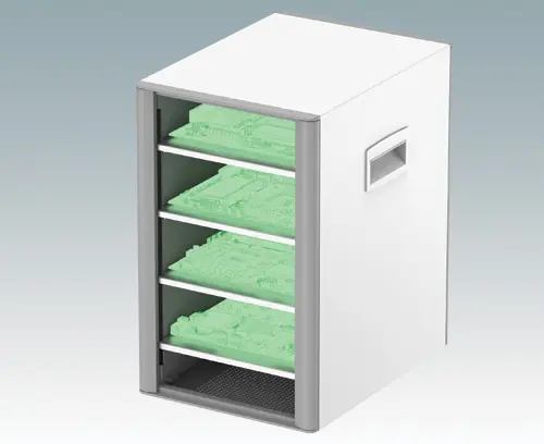 Tower version shelf kits for mounting PCBs and assemblies