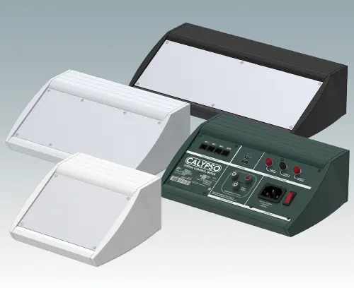 Unidesk sloping front desktop enclosures