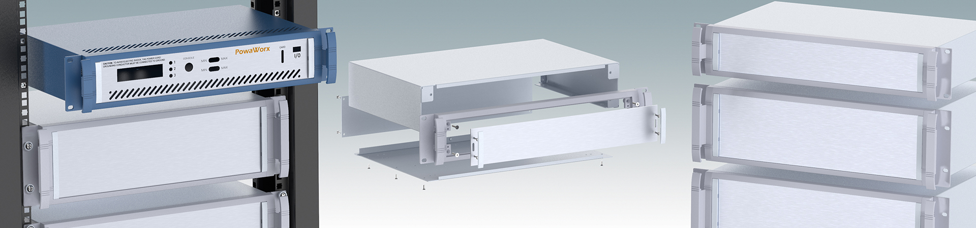 Unimet 19 inch enclosures