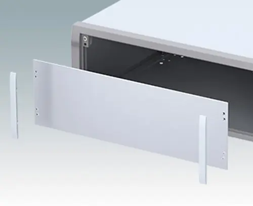 Accessory anodized front panel kit