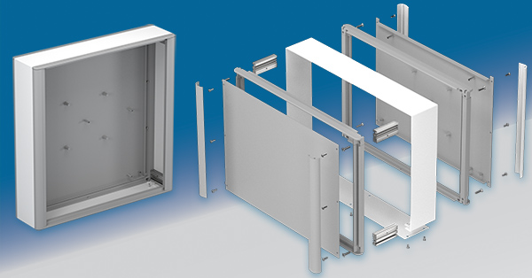 TECHNOMET-CONTROL modular aluminum enclosures