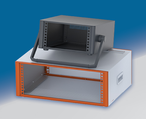 Customized TECHNOMET 19"mini-rack enclosures